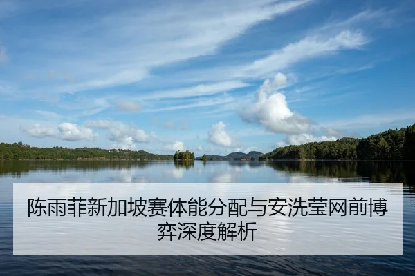 陈雨菲新加坡赛体能分配与安洗莹网前博弈深度解析